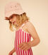 Bob bambina in pizzo sangallo rosa
