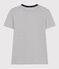 T-shirt L'Iconique in cotone a righe donna bianco MARSHMALLOW/blu SMOKING