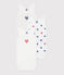 Set da 3 body senza maniche in cotone con cuori a righe neonato variante 1