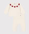 Set di 2 pezzi in maglia neonato rosso MARSHMALLOW/bianco CORRIDA